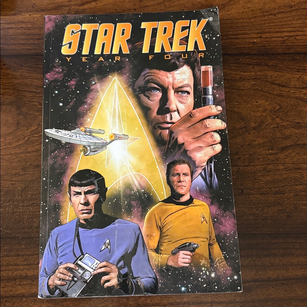Star Trek The Original Series year 4 comic novel book 🛸🪐👽🚀